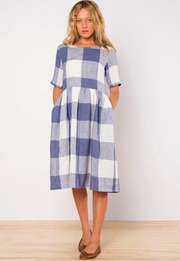 Pinterest inspired Ottavio Crinkle Dress - Sew Tessuti Blog