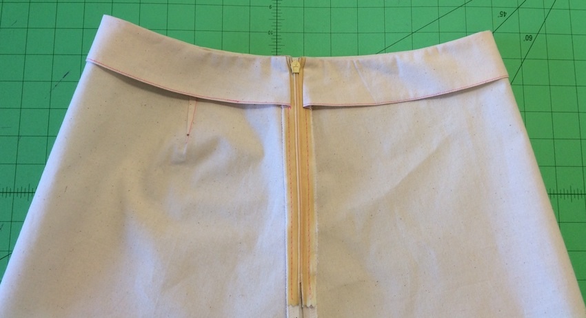 Tutorial - How to attach your invisible zipper to a facing - Sew Tessuti  Blog