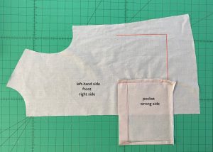 Ines Shirt - Pocket Tutorial - Sew Tessuti Blog