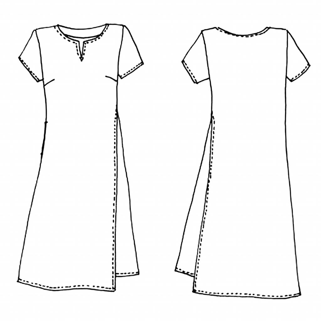 Simple medieval dress pattern by Sindeon on DeviantArt