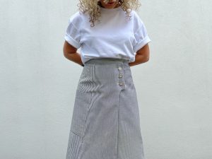 Building basics: Style 3296 wrap skirt - Sew Tessuti Blog