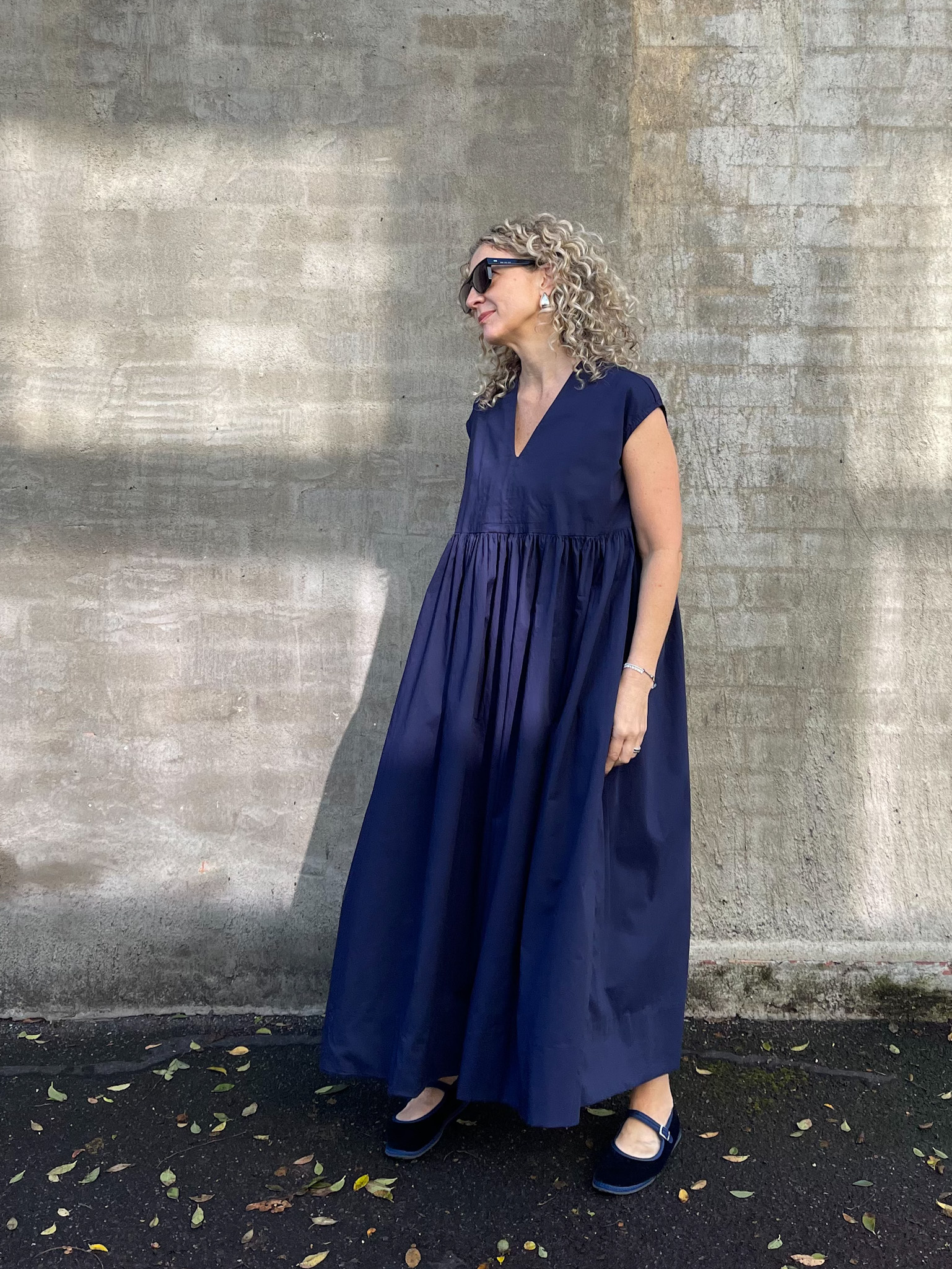 The Leni Top, but make it a dress - Sew Tessuti Blog