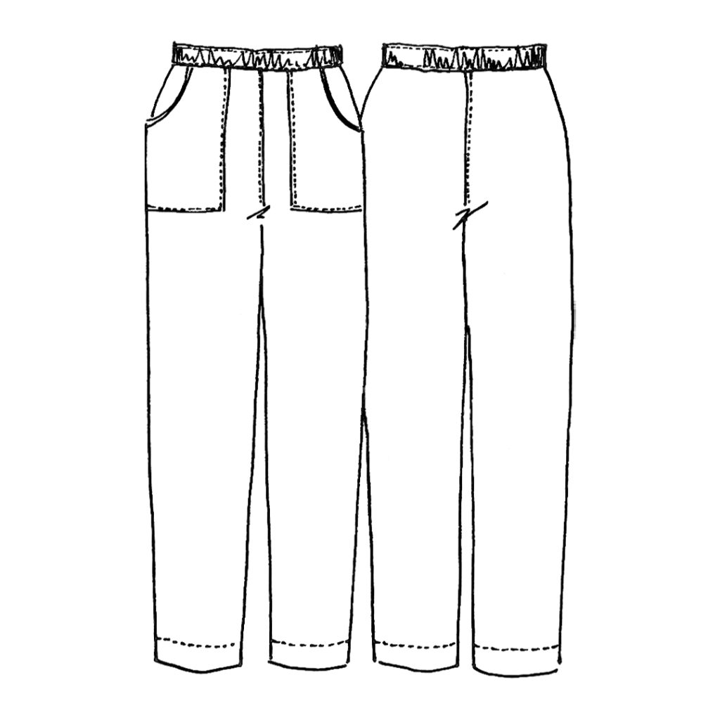 PANTS flat sketch for boys. Trousers Fashion Flat Technical Drawing Vector.  You can use it for sewing pattern Stock Vector | Adobe Stock