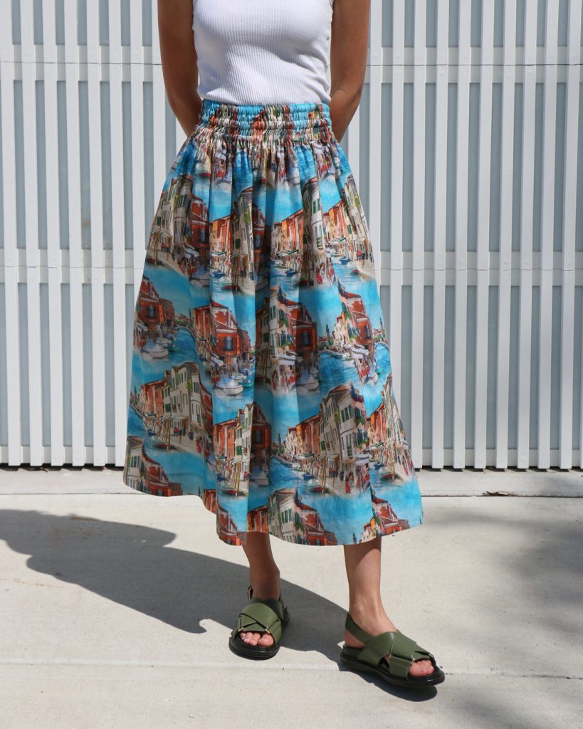 Tessuti Multi Elastic Waist Skirt: A Sewing Tutorial - Sew Tessuti Blog